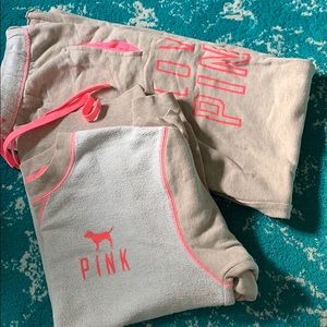 Victoria Secret Sweatpants & Sweatshirt Set